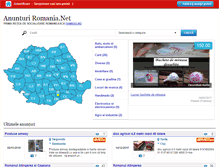 Tablet Screenshot of anunturi-romania.net